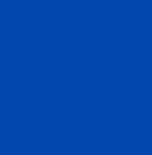 44"  - Flannel - Solid Royal Blue- 100% Cotton