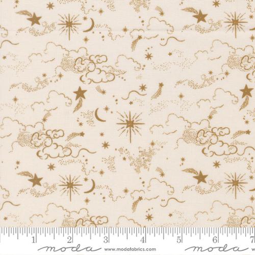 44" - Moda - "Silent Night" - Stars - 100% Cotton