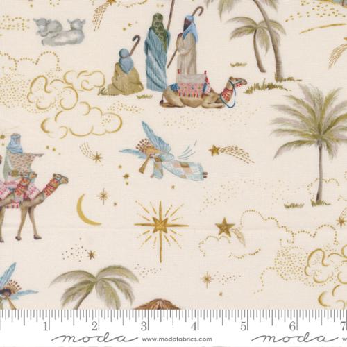 44" - Moda - "Silent Night" - Manger - 100% Cotton