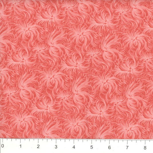 108"-Day Dream-Coral -3 yd Cut -100%-Cotton