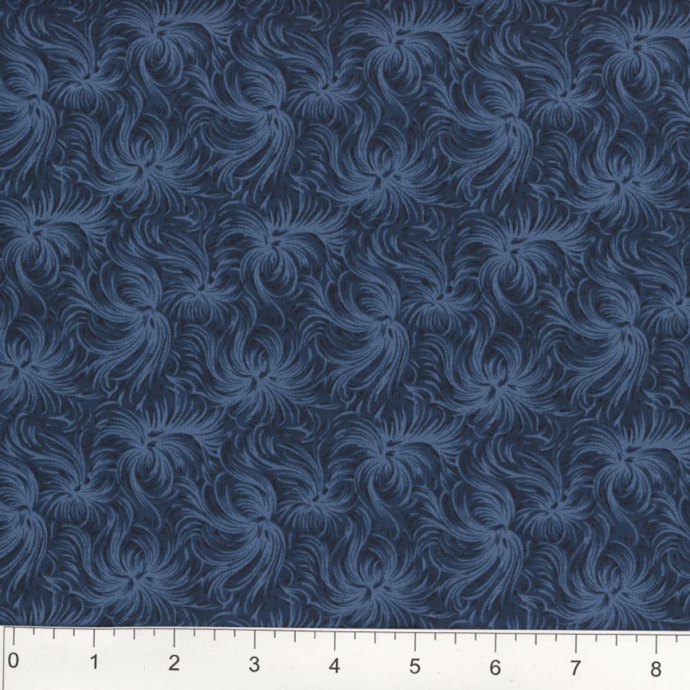 108"-Day Dream-Navy -3 yd Cut -100%-Cotton