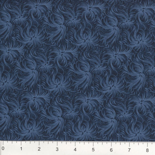 108"-Day Dream-Navy -3 yd Cut -100%-Cotton