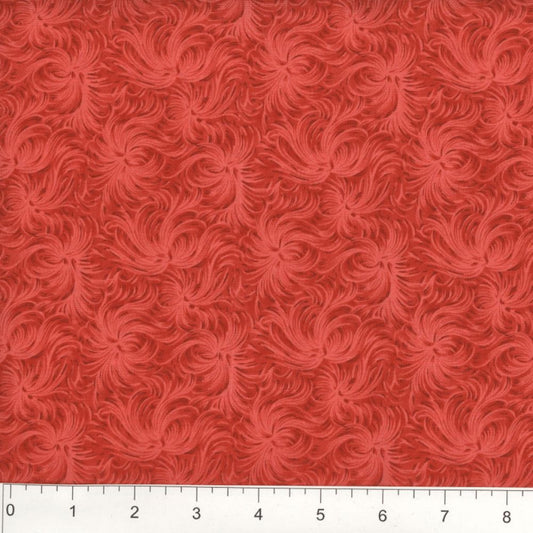 108"-Day Dream-Red -3 yd Cut -100%-Cotton