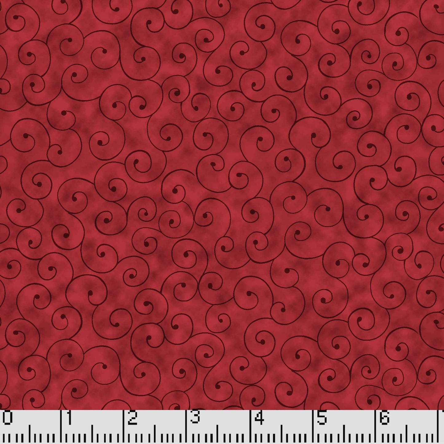 108" -Tilt a Whirl - Ruby  - 100% Cotton