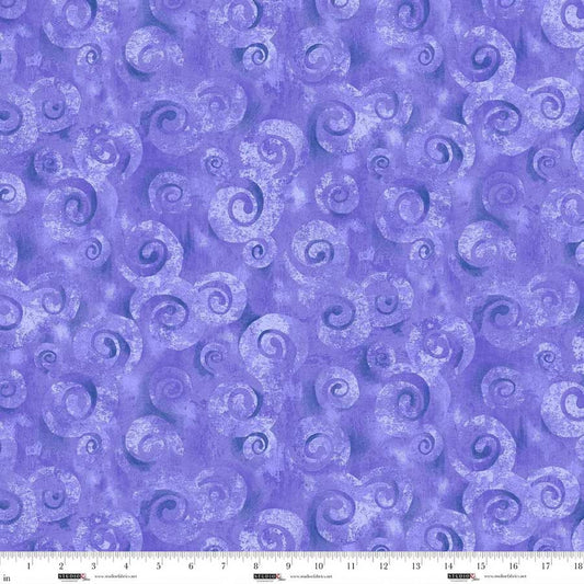 118"  - Studio e - "Purple Swirl Texture" -  100% Cotton