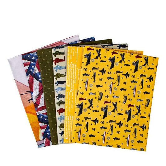 Riley Blake: Coming Home - 1 Yard Bundle in Yellow Colorway