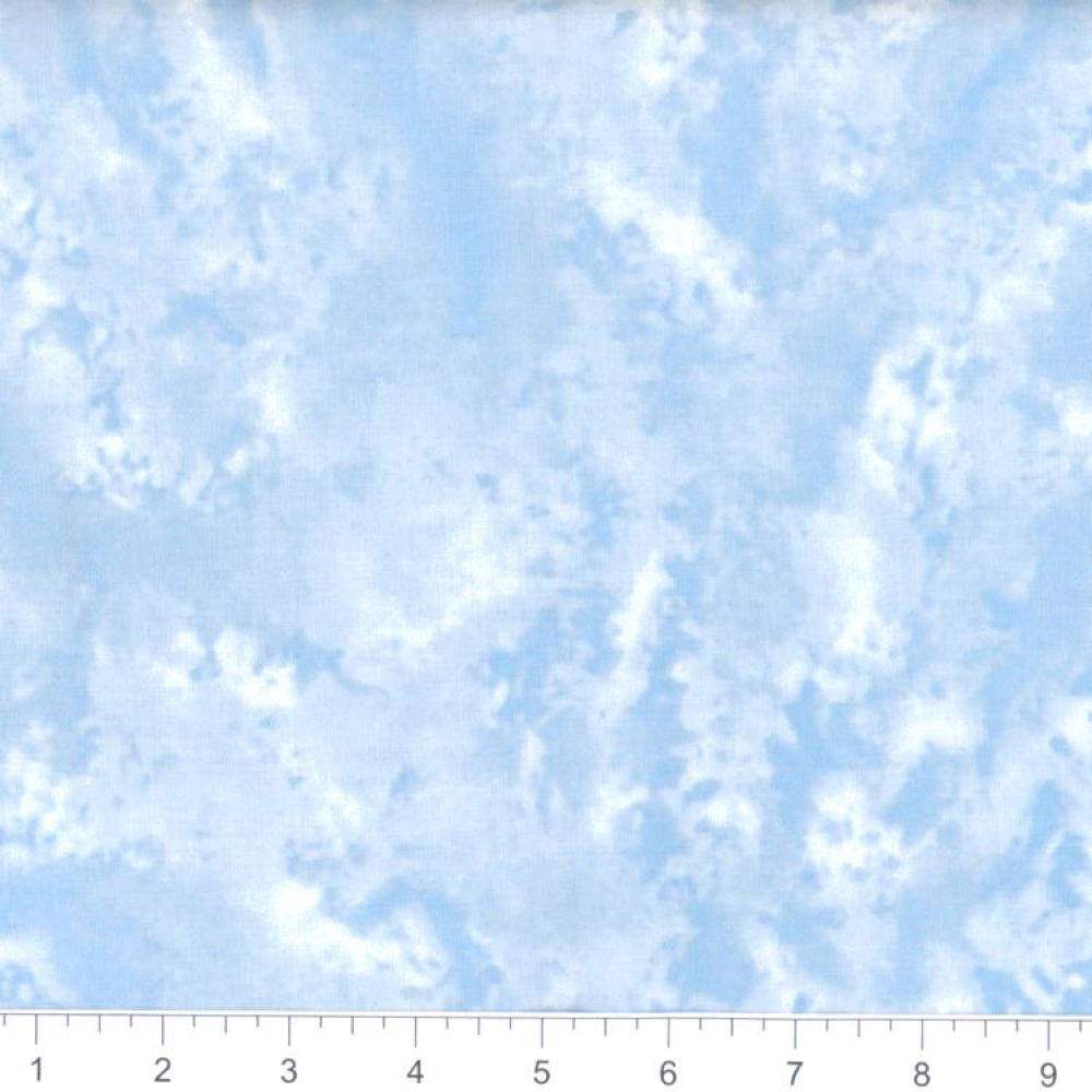 44" - Smoothie - Light Blue  100% Cotton