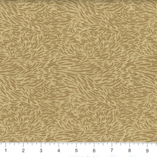 44" - Strokes - Camel - 100% Cotton