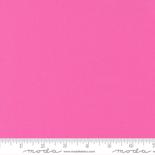 44"  - Moda -  "Bella Solids - Peony" - 100% Cotton