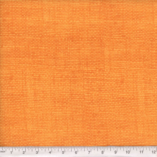 44"  -Burlap - "Orange" - 100% Cotton