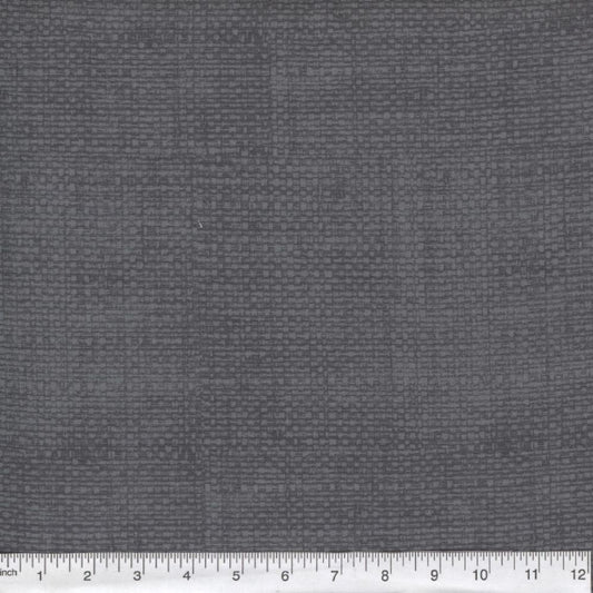 44"  -Burlap - "Steel Gray" - 100% Cotton