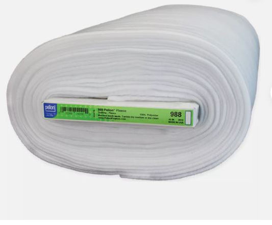 Pellon Low Loft Fleece 100% Polyester bty