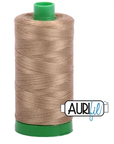 Aurifil 1094yd Toast 40wt 100% Cotton