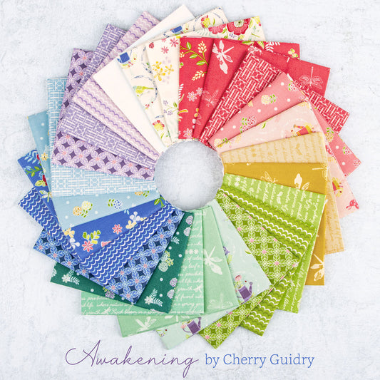 Riley Blake -Charm Pack - "Awakening" -5"x5" -42 pcs