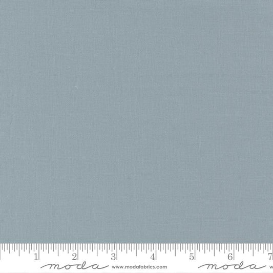44"  - Moda - Bella Solids - "Silver" -  100% Cotton