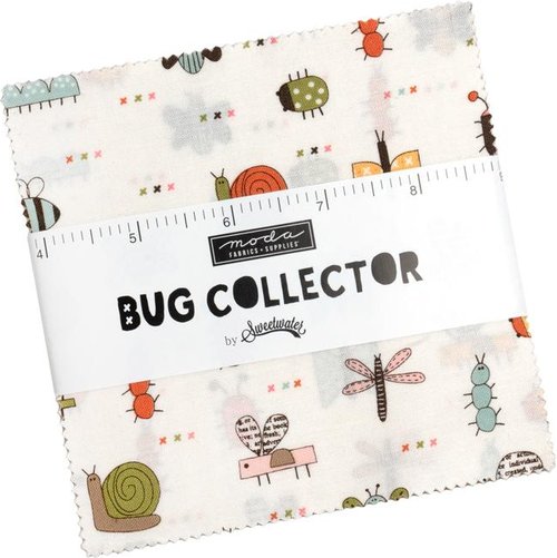 Moda -Layer Cake - "Bug Collector" - 10"x 10" -42 pcs