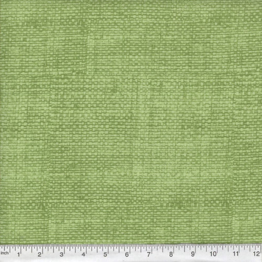 44"-Burlap Print- Olive - 100% Cotton - 100% Cotton