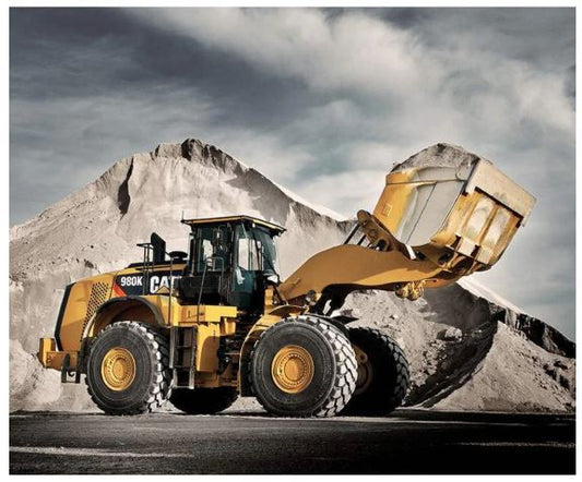 Panel -"CAT Front End Loader"  - Riley Blake - 36"x 44"- 100% Cotton