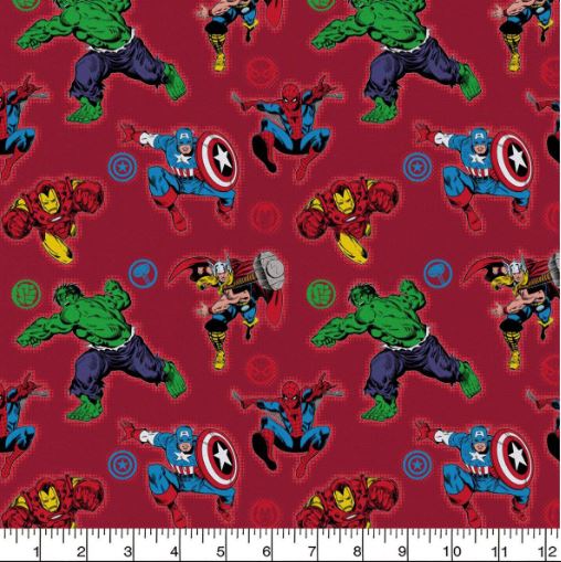 Marvel Precut Yard Fury