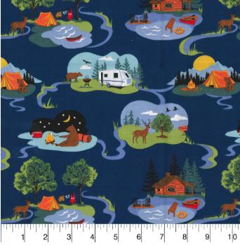 44"-Campers - 100%-cotton
