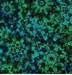108"-Dancin' Dahlias green-3-yard-cut-100%-cotton-quilt-back-fabric