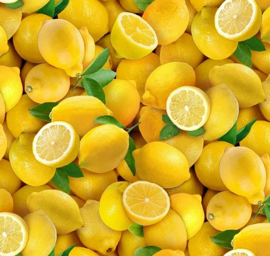 44"-Elizabeth's "Studio Lemons" 100% cotton