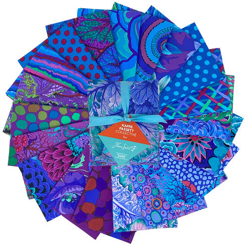 Free Spirit Classics Plus - Fat Quarter - Royal - 18" x 21" - 20 pcs