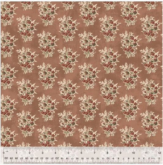44"  - Windham Fabrics " Garden Tales - Dusty Rose" - 100% Cotton