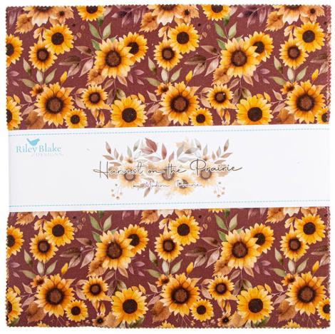 Riley Blake -10" Stacker - "Harvest on the Prarie" - 10"x 10" -42 pcs