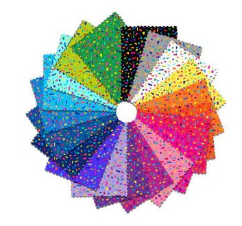 Henry Glass -Fat Quarters - "Snips" -18"x21" -20 pcs