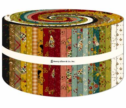 Henry Glass-jelly-roll-Pennyberry Farm-2-5x-44-40-pcs