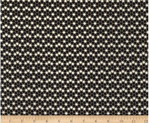 44"- Kanvas Studio "Honeycomb - Buzzworthy" - 100% Cotton