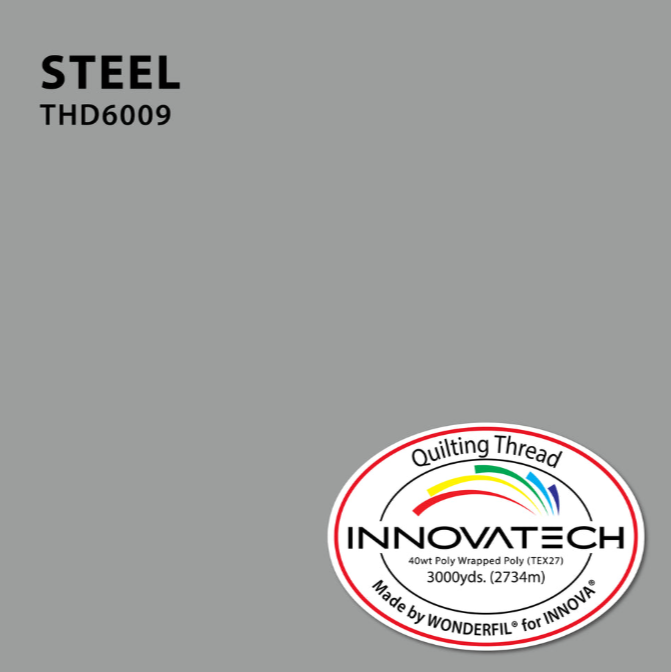 Innovatech Threads - "Steel" - THD6009 - 6000yds