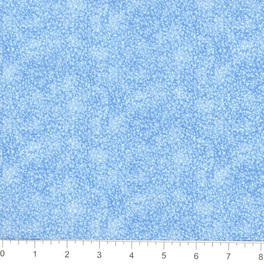 44"-Itsy Bitsy Light Blue - 100% Cotton