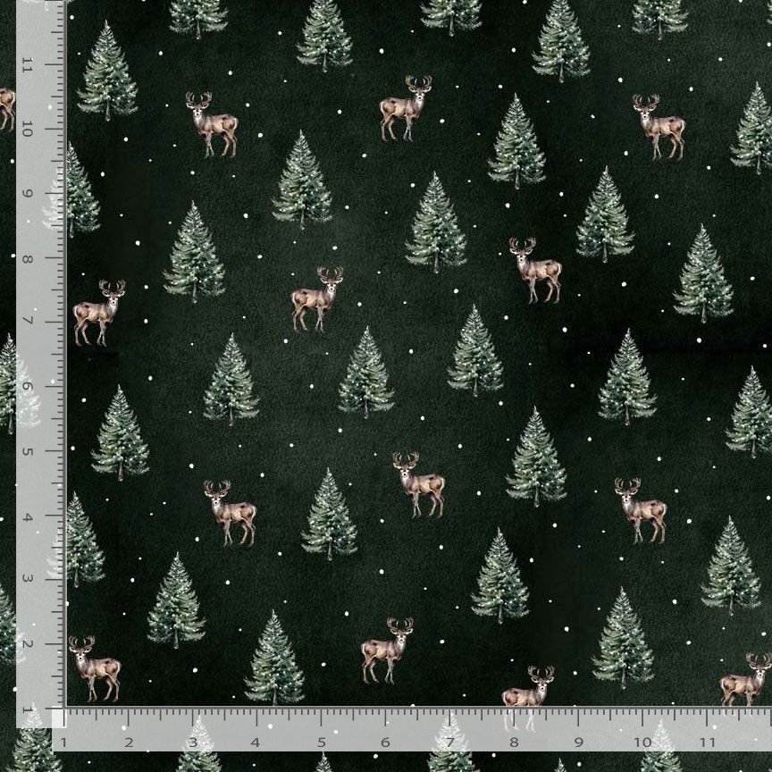 44"  - Timeless Treasures -  Katie "Pine" -  100% Cotton