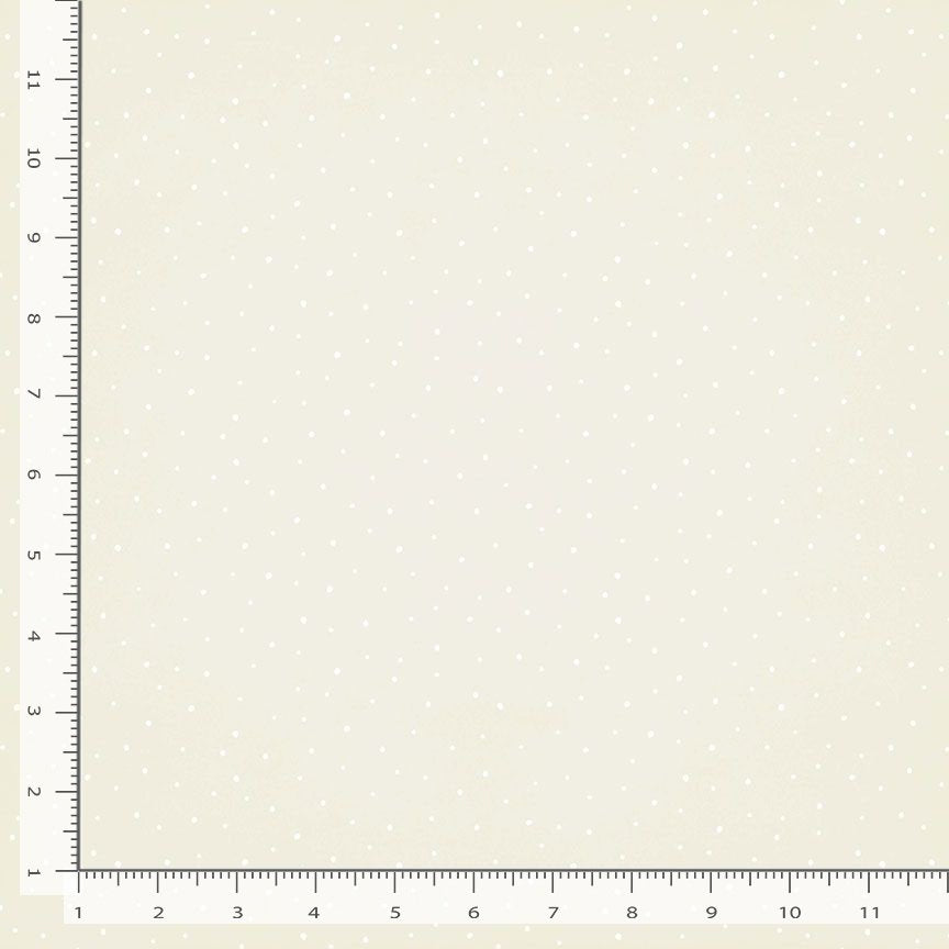 44"  - Timeless Treasures -  Welcome Winter "White Dots" -  100% Cotton