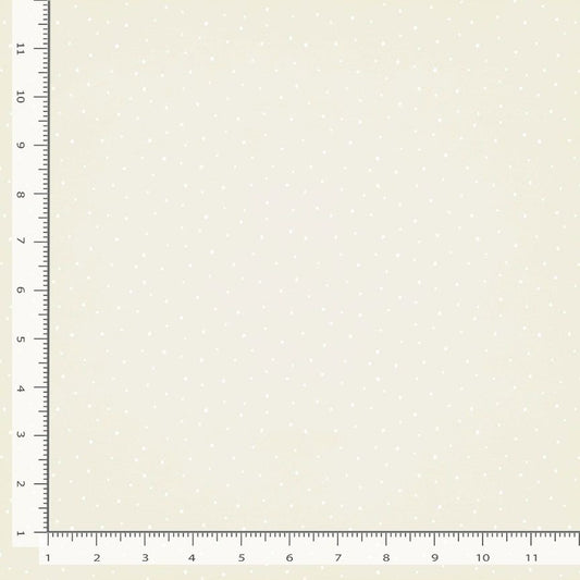 44"  - Timeless Treasures -  Welcome Winter "White Dots" -  100% Cotton