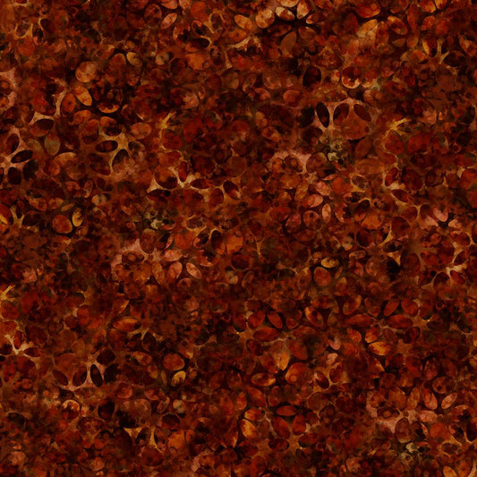 44"  - "Kaleidoscope Brown" - 100% Cotton