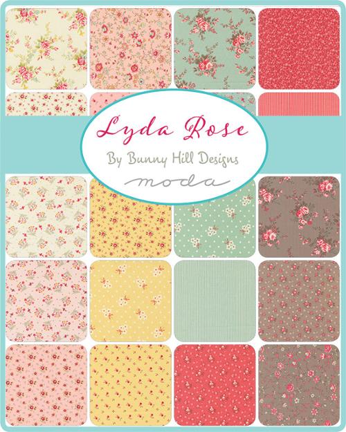 Moda - Jelly Roll - "Lyda Rose" -  2.5"x 42" - 40 pcs