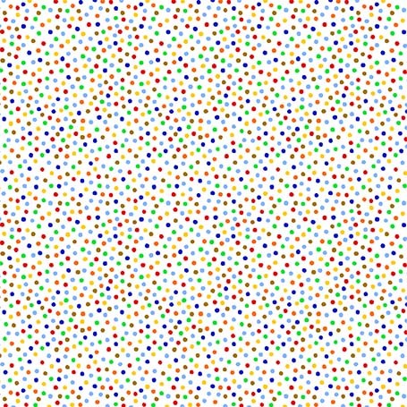 44"  - Michael Miller -  "Garden Pindot"  - Multi Dot -  100% Cotton.........