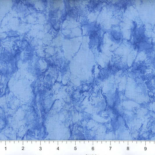 44"-"Marble"-Light Blue - 100% Cotton