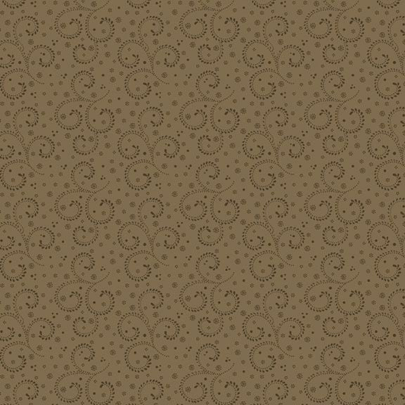 44"  - Marcus Fabrics -  "Black Sheep Cottons"  Mystic - Taupe -  100% Cotton