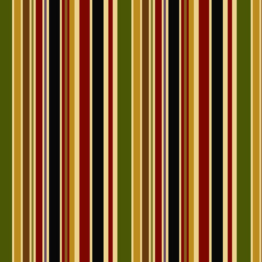 44"-Marcus- Flannel -  "Stripes" - 100% Cotton