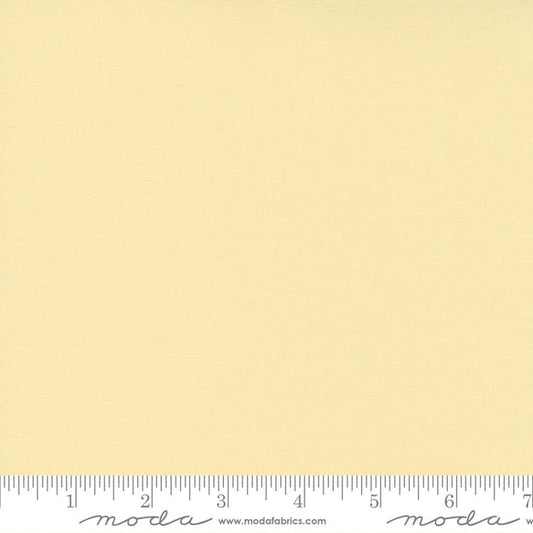 44"  - Moda - Bella Solids -  "Butter" - 100% Cotton