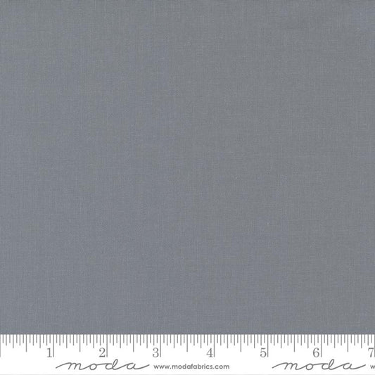 44"  - Moda - Bella Solids -  "Nickel" - 100% Cotton