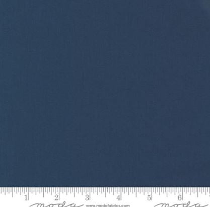 44"-Moda - Bella Solids American Blue 9900 174
