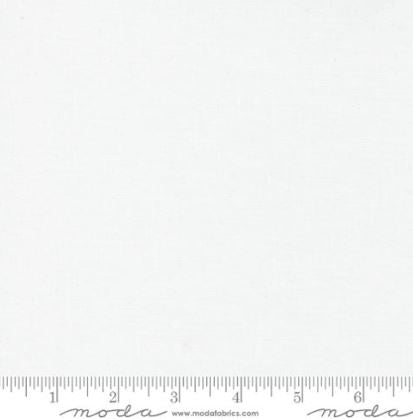 44"-Moda Bella Solids White Bleached 9900 98