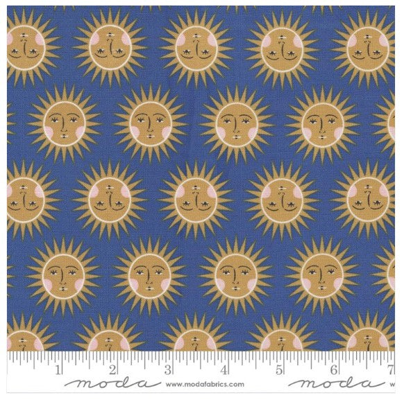 44"  - Moda -  "Birdsong - Bluebird"-  100% Cotton