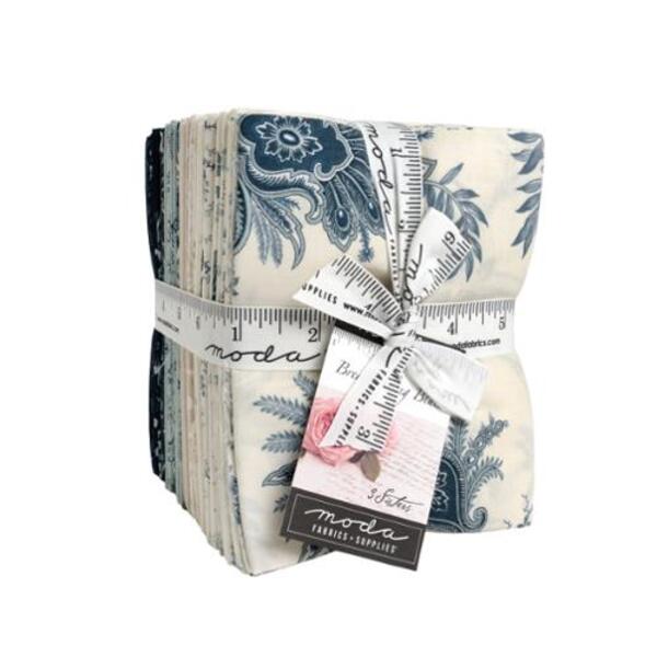 Moda -Fat Quarter Bundle - "Breathtaking Blues" - 18"x 22" -30 pcs