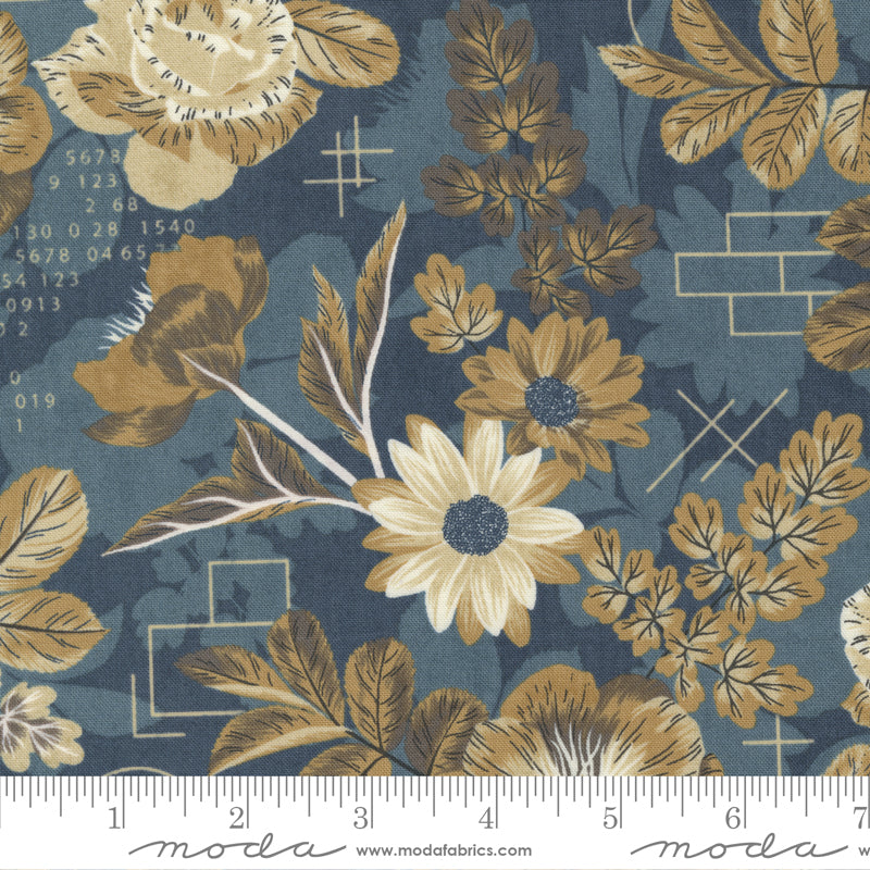 44" Moda - "Decorum Grace Admirable" - 100% Cotton
